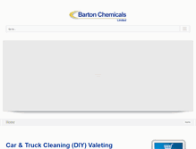 Tablet Screenshot of bartonchemicals.co.uk